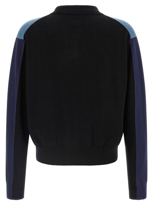 Blue Cotton Cardigan