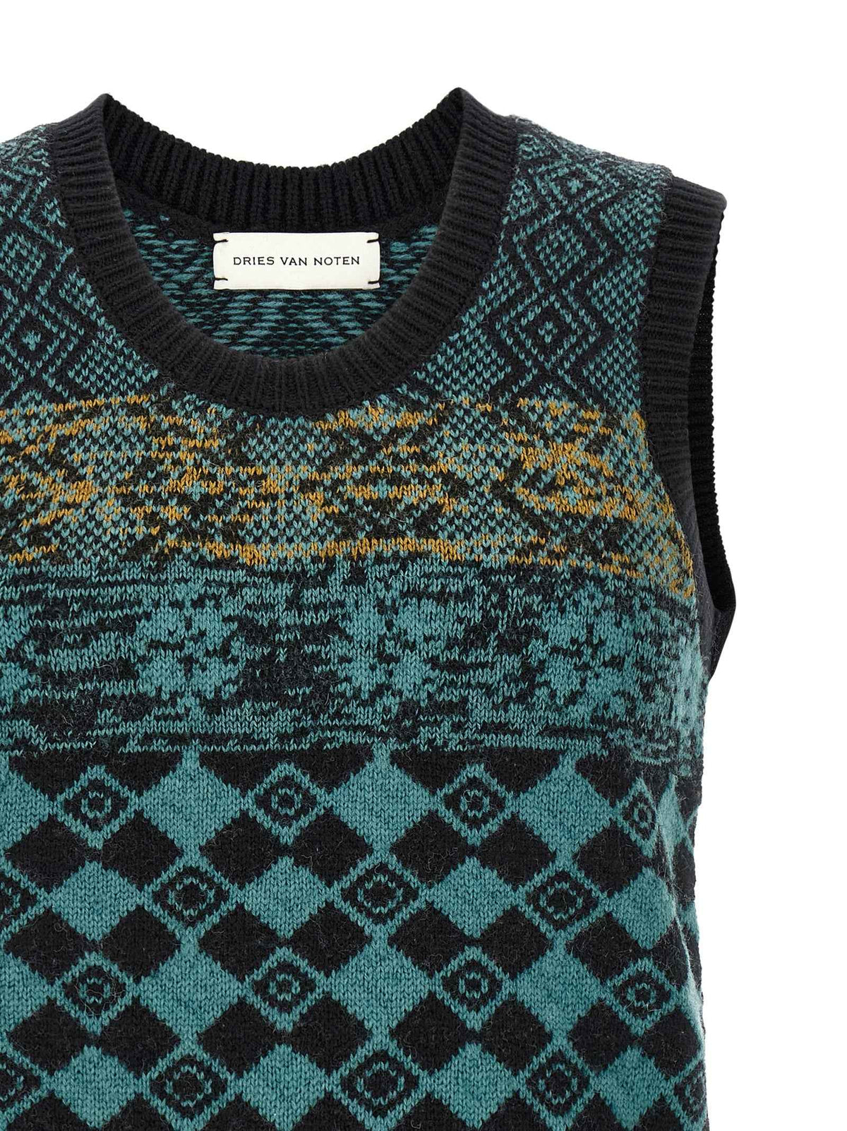 Multicolor Wool Cardigan