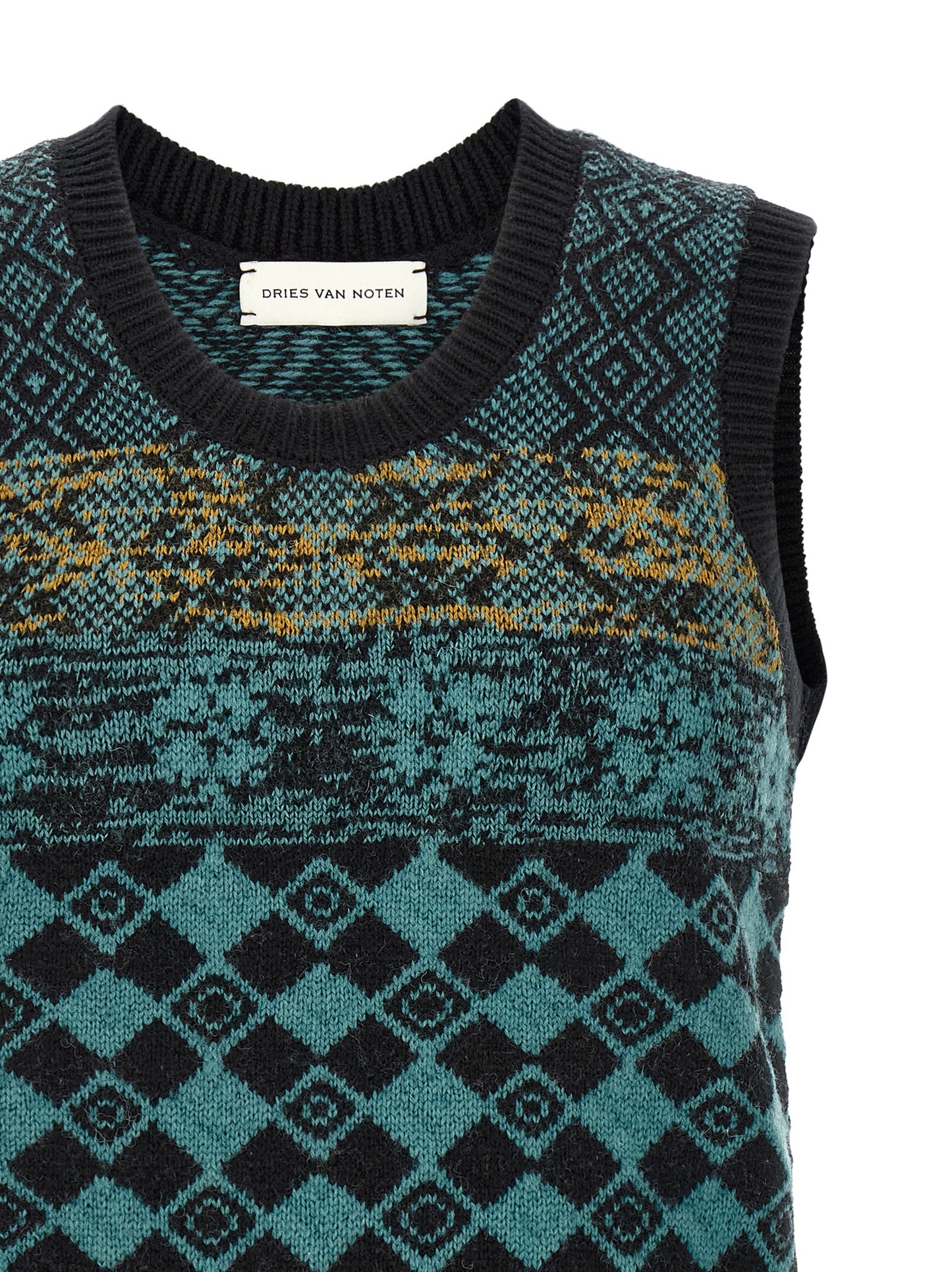 Multicolor Wool Cardigan