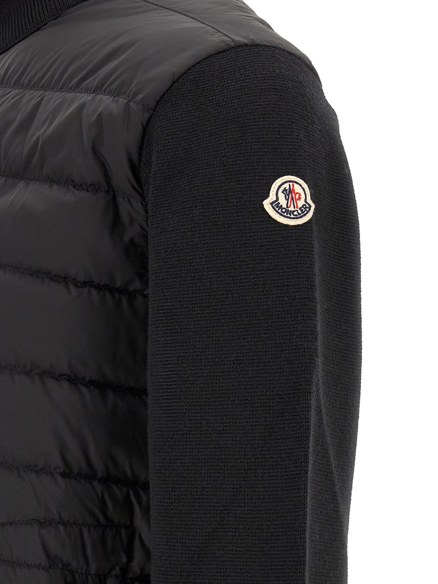 Black Polyamide Cardigan