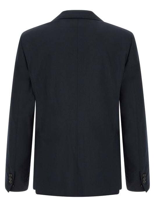 Blue Wool Suit