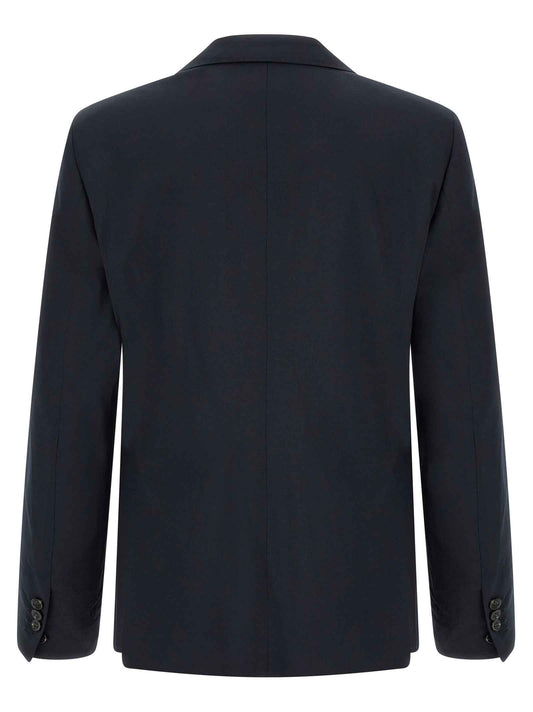 Blue Wool Suit
