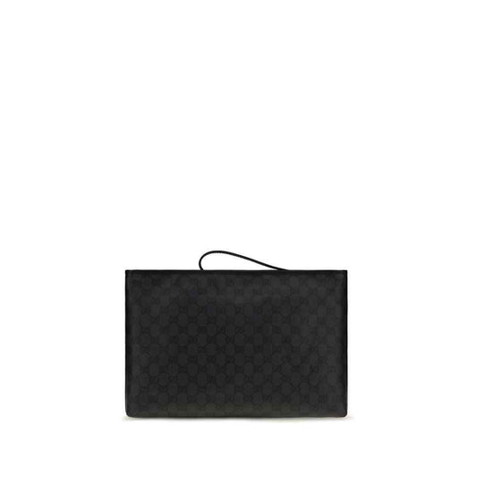 Black Cotton Handbag