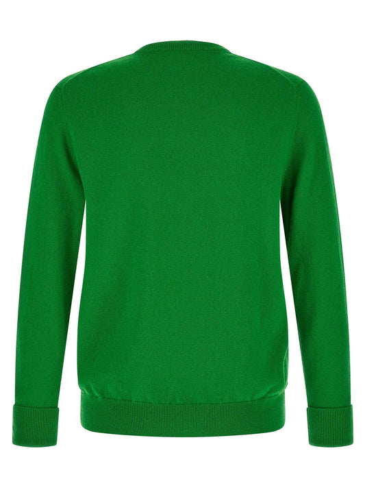 Bicolor Cashmere Cardigan