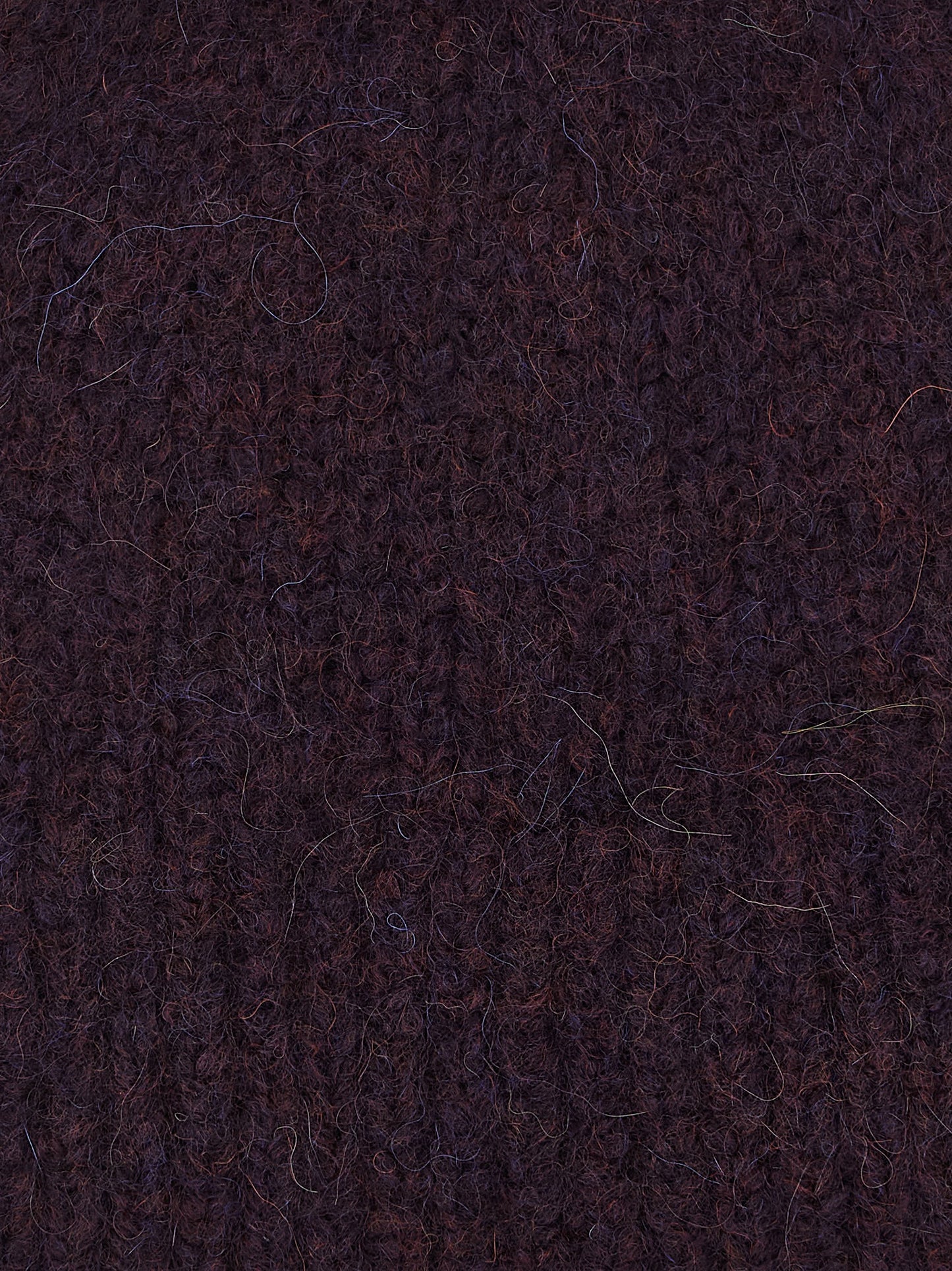 Purple Wool Beanie