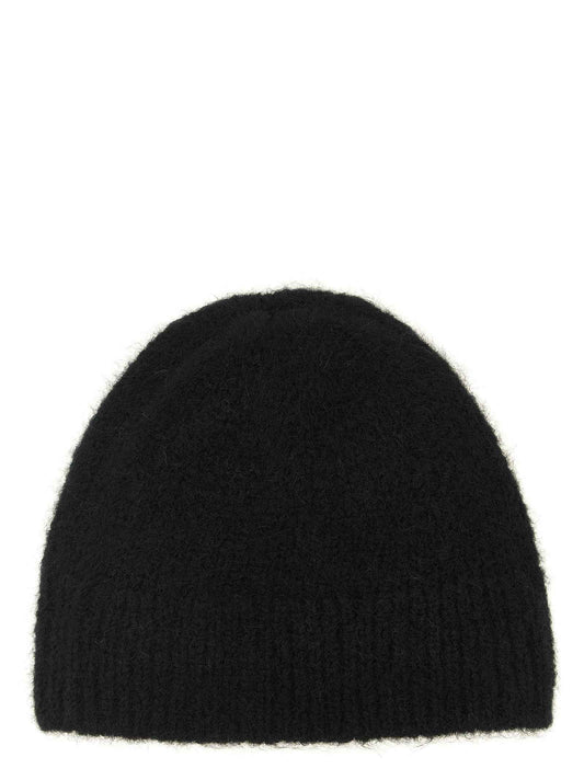 Black Wool Beanie