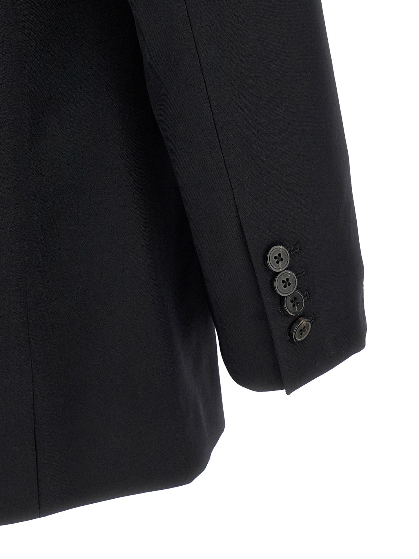 Black Wool Blazer