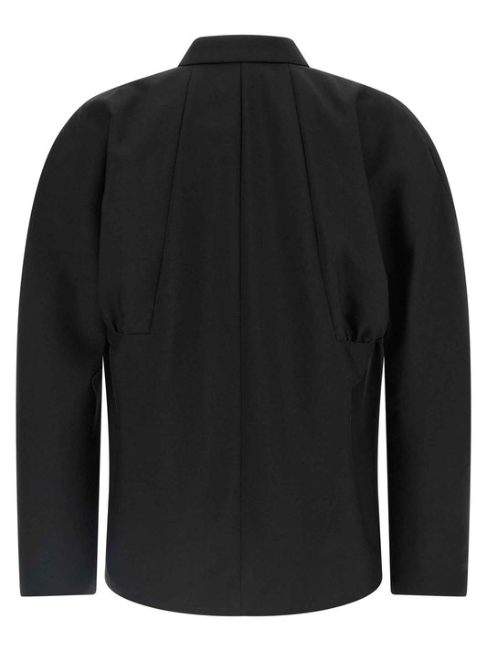 Black Wool Blazer