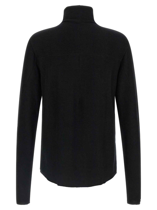 Black Viscose Cardigan