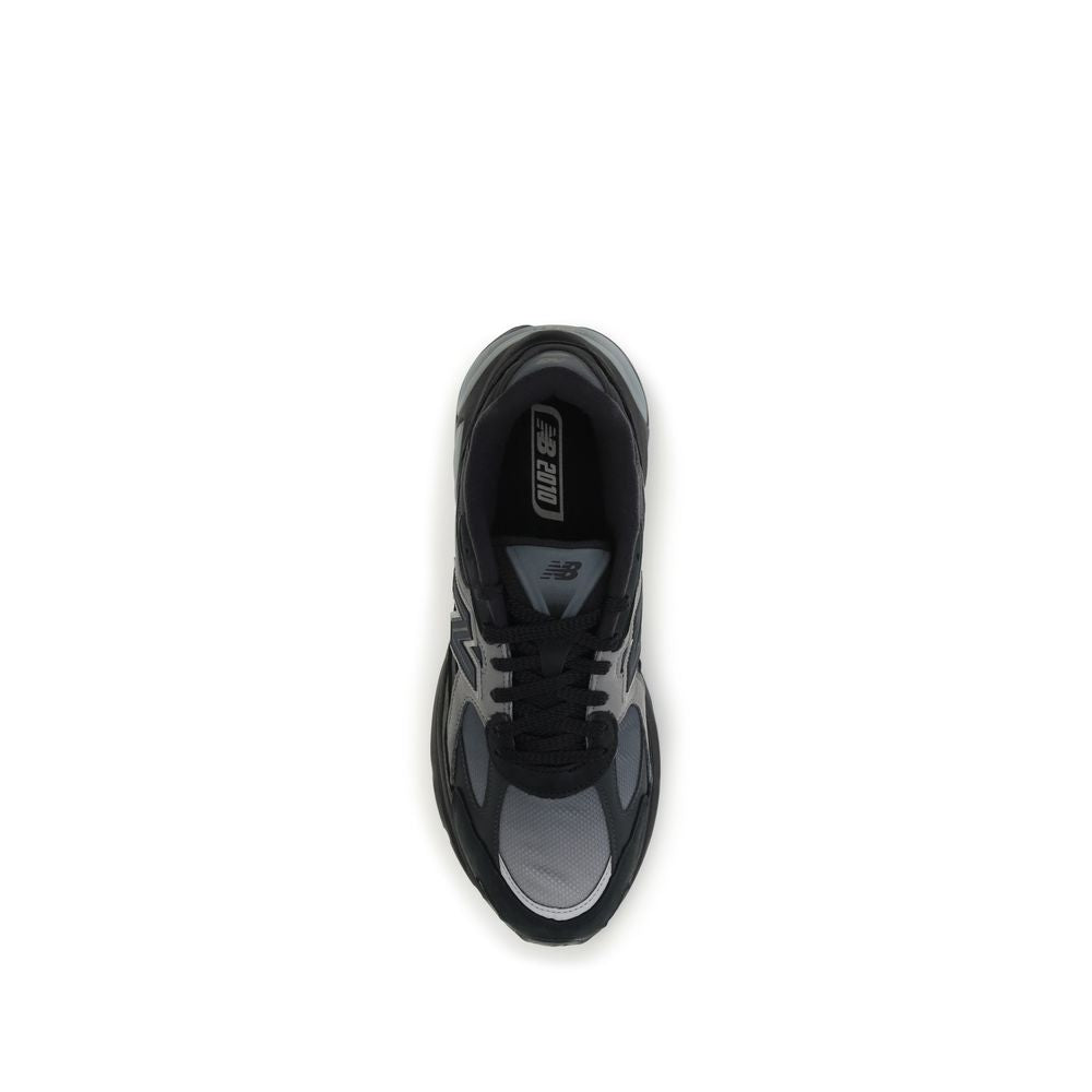 Black Recycled Polyester Athletic Sneakers