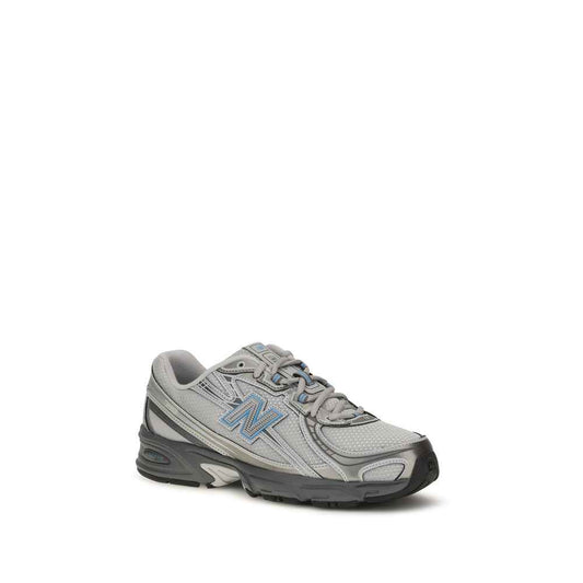 Gray Fabric Athletic Sneakers