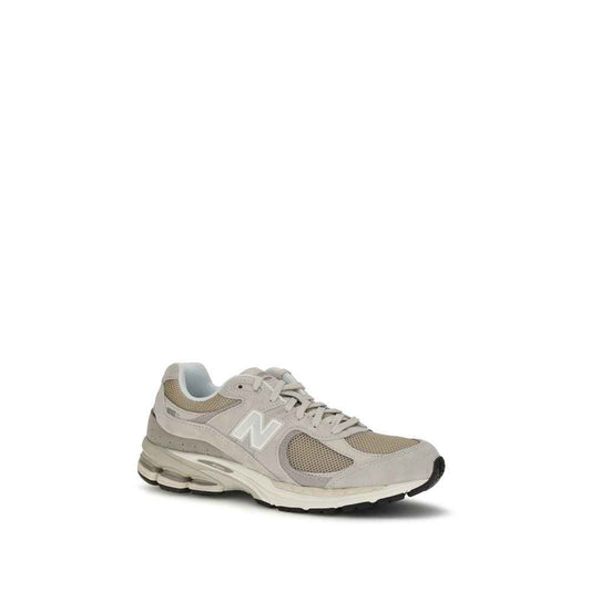Beige Fabric Athletic Sneakers