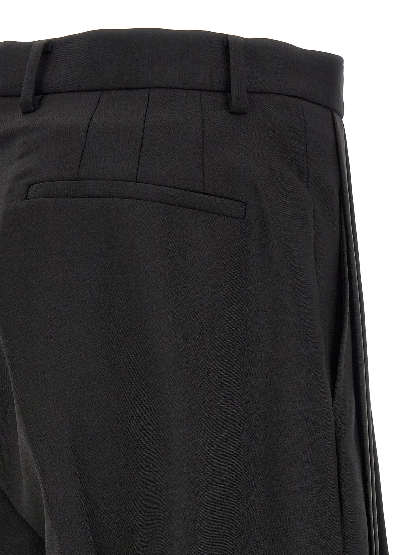 Black Wool Dress Pants