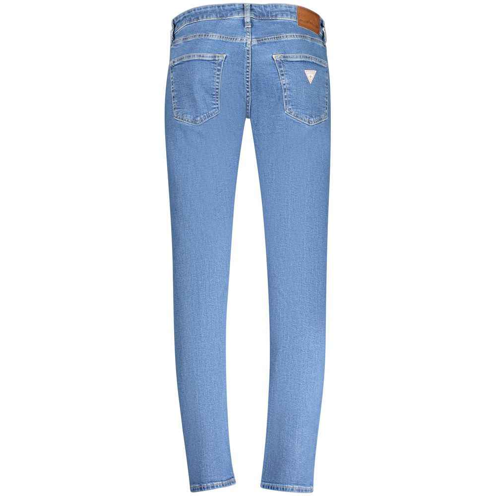 Blue Cotton Men's Jeans