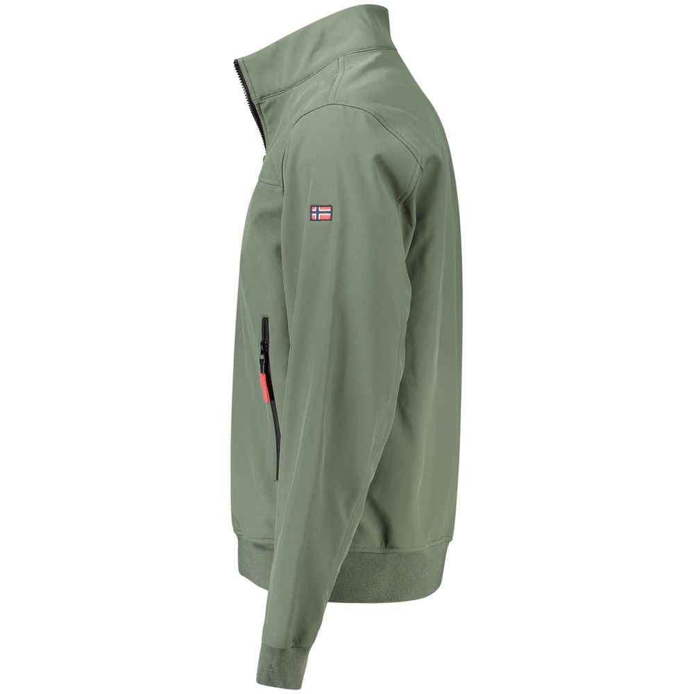 Verde Polyester Men's Jacket