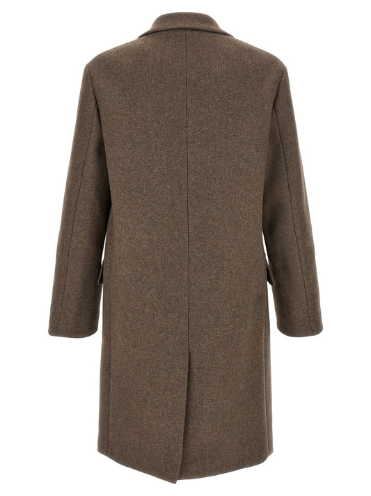Brown Wool Coat