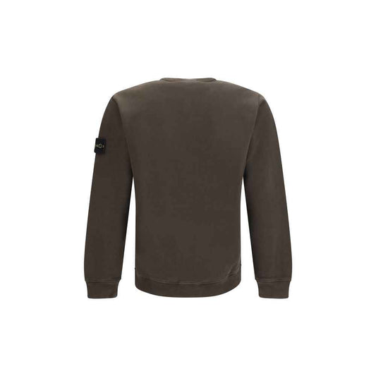 Brown Cotton Sweatshirt