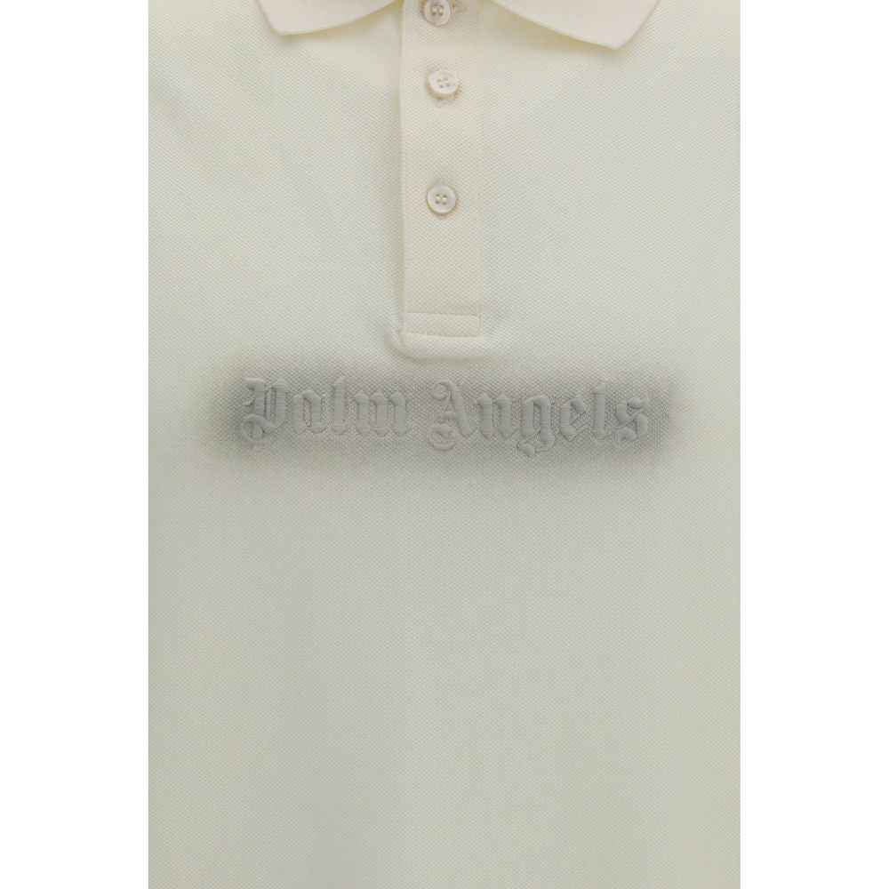 Beige Cotton Polo Shirt