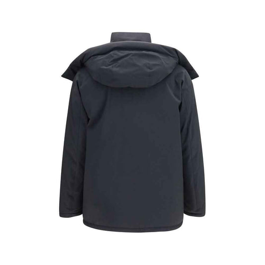 Black Goose Down Shell Jacket