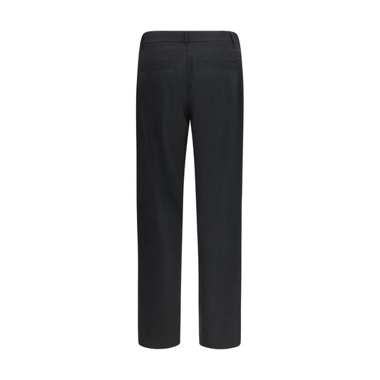 Black Polyester Pants