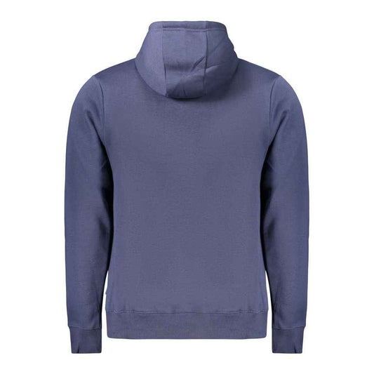 Blue Cotton Mens Sweatshirt