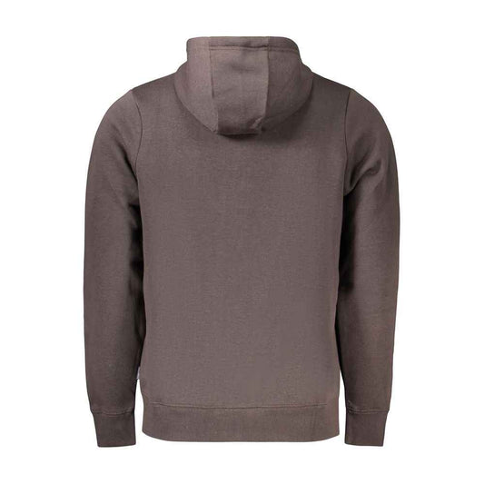 Brown Cotton Men's Sweatshirt