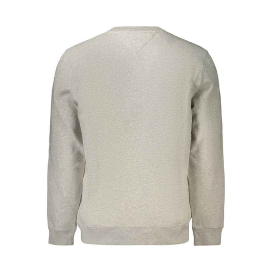 Gray Cotton Mens Sweatshirt