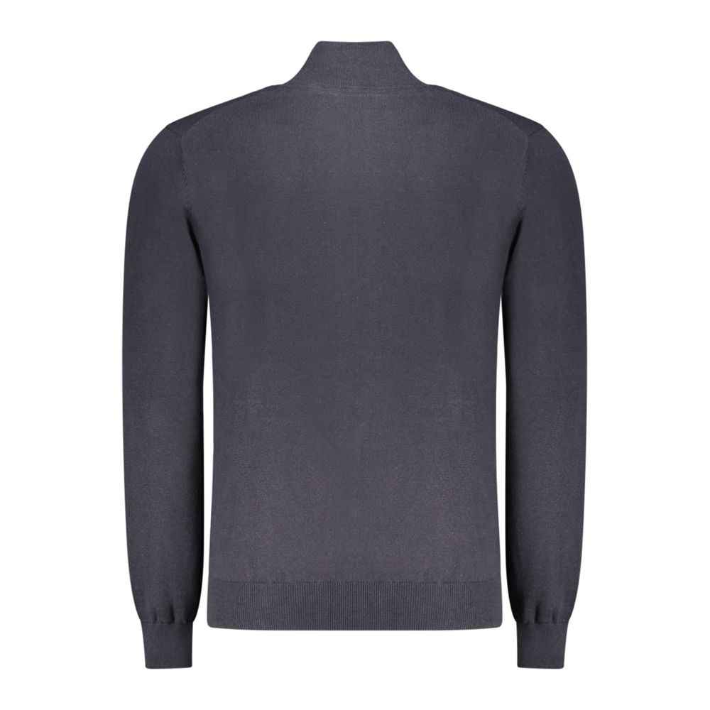 Blue Wool Cardigan