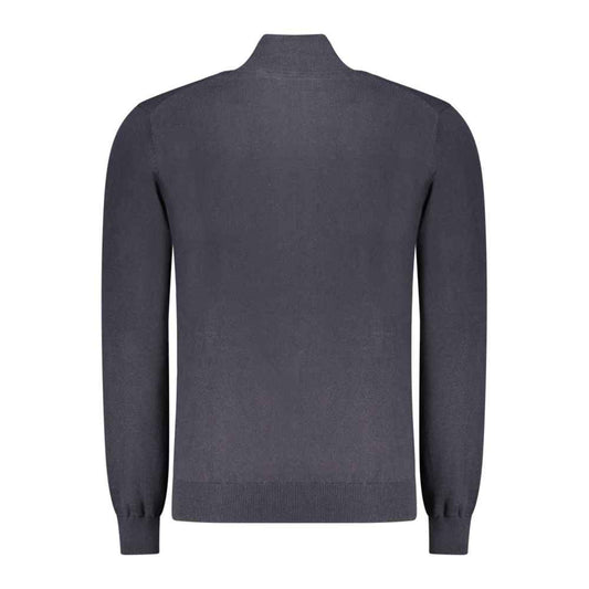 Blue Wool Cardigan