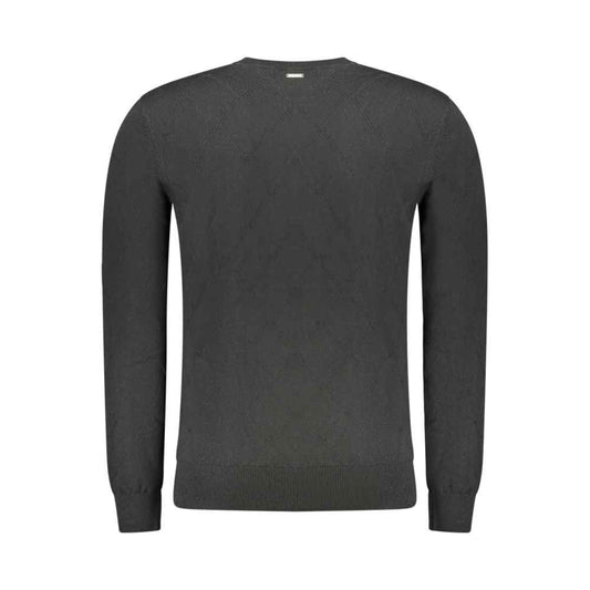 Black Wool Sweatshirt