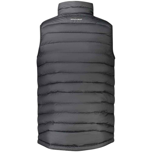 Black Polyester Men's Jacket
