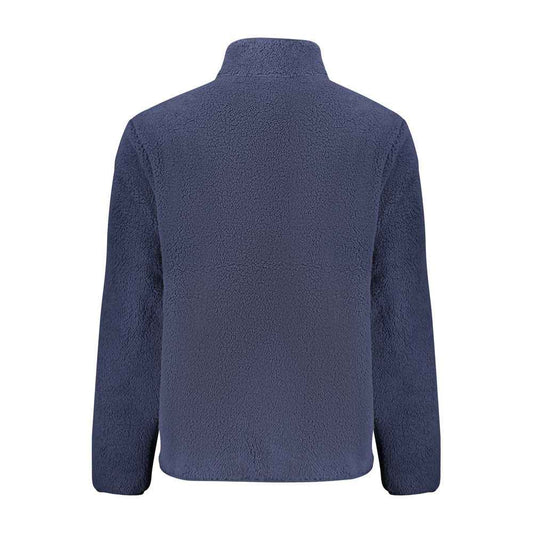 Blue Polyester Men's Sweatshirt
