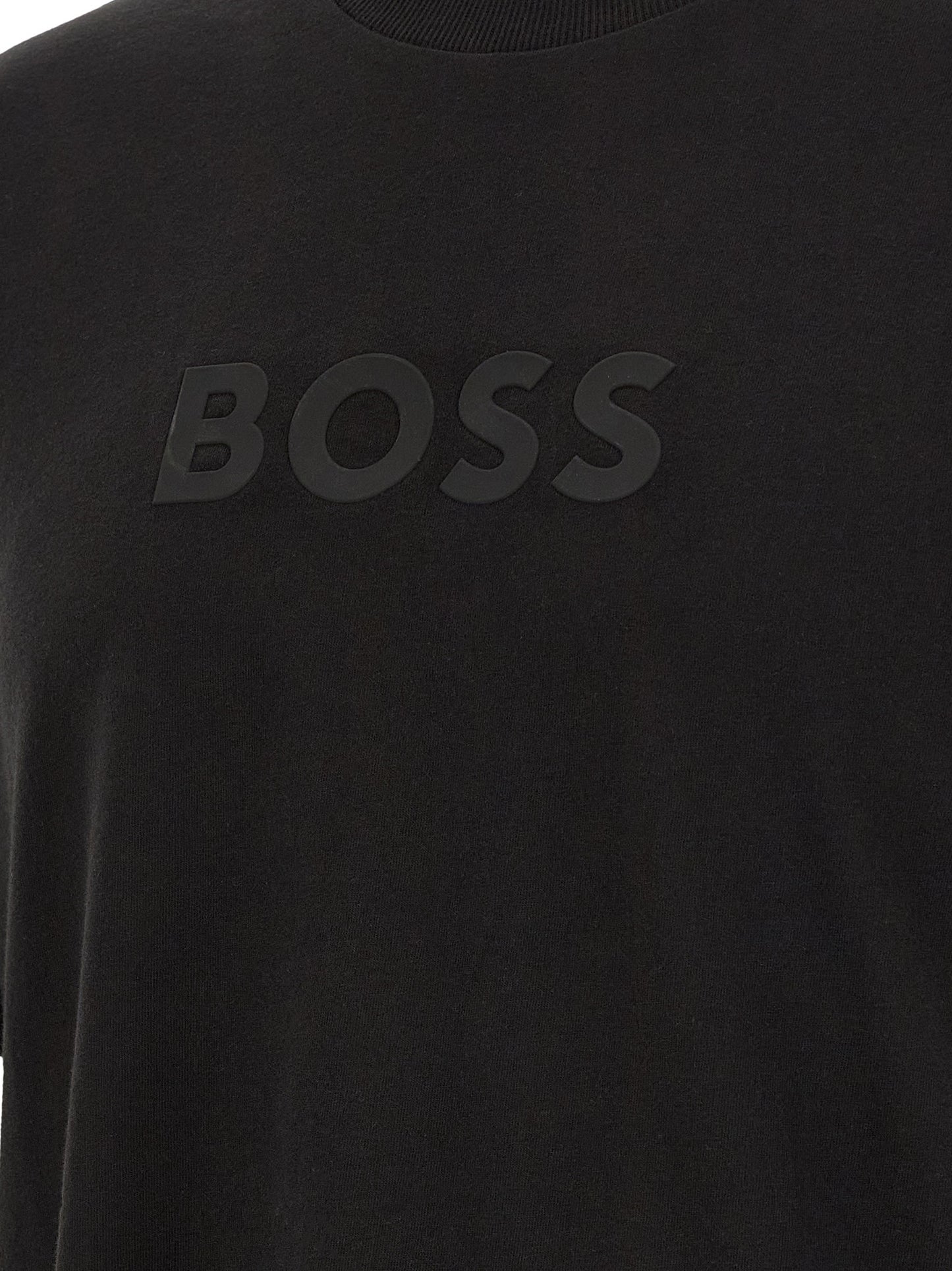Black Cotton T-Shirt