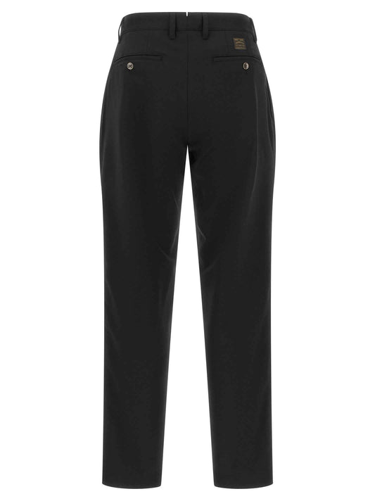 Black Polyester Dress Pants