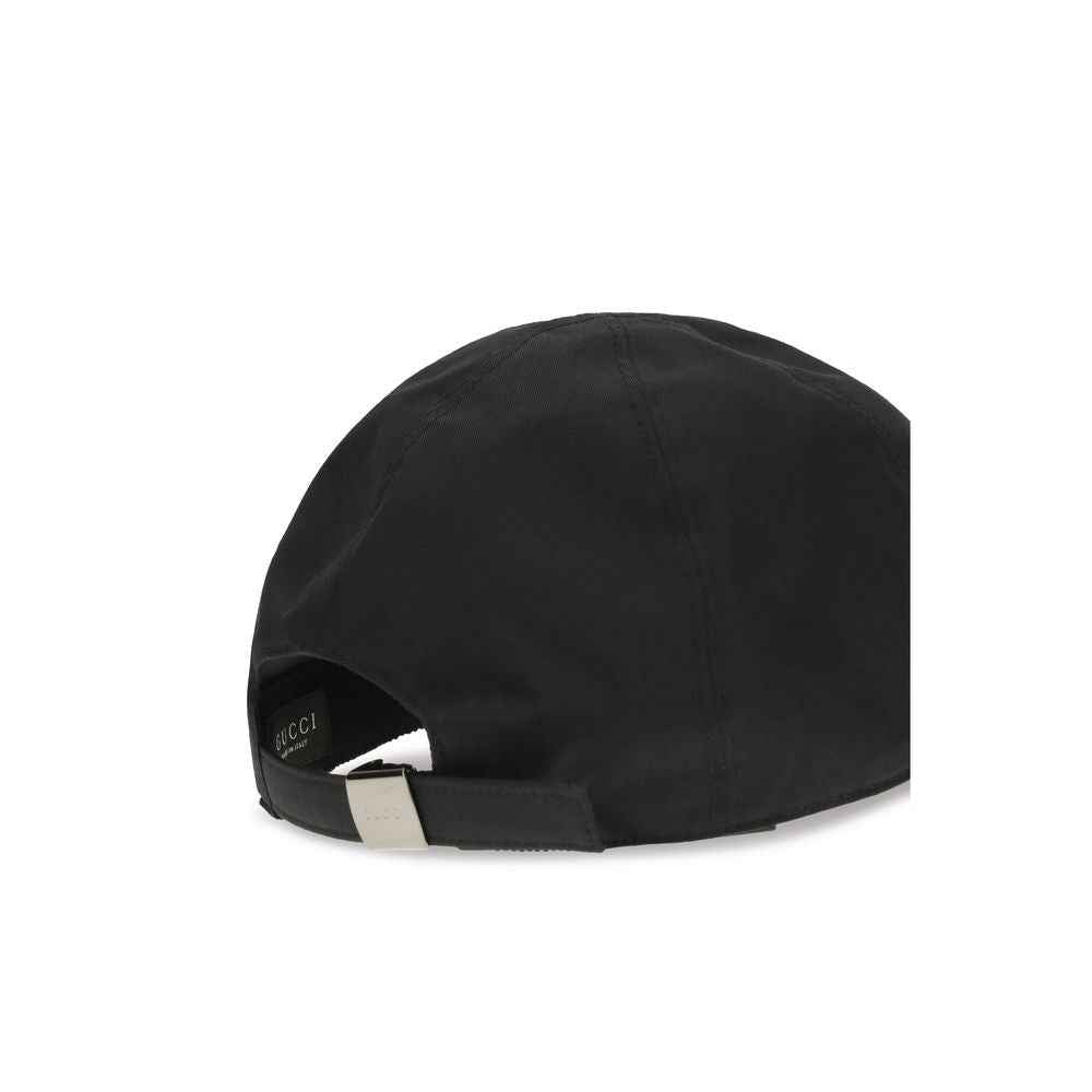 Black Cotton Cap (Baseball Hat)