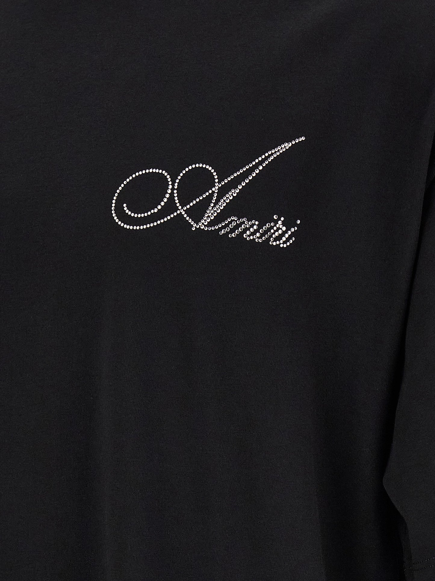Black Cotton T-Shirt