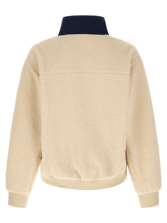 Beige Polyester Sweatshirt