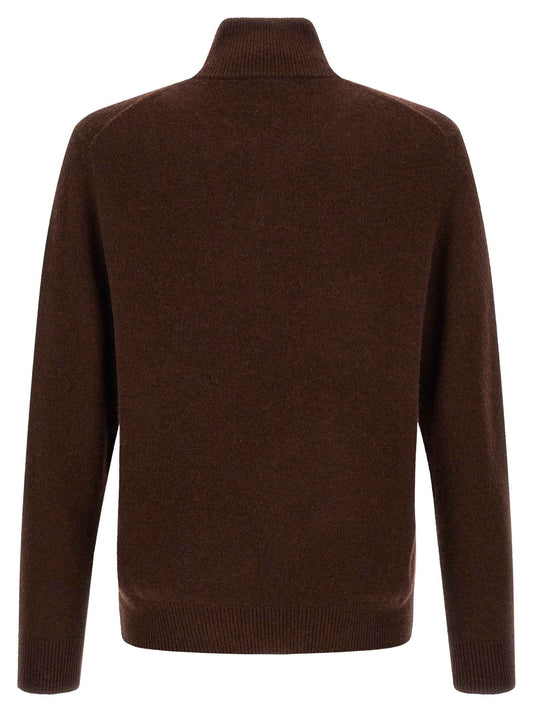 Brown Cashmere Cardigan