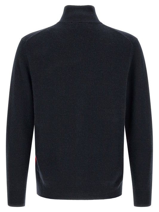 Blue Cashmere Cardigan