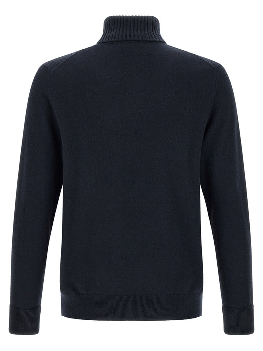Blue Cashmere Cardigan