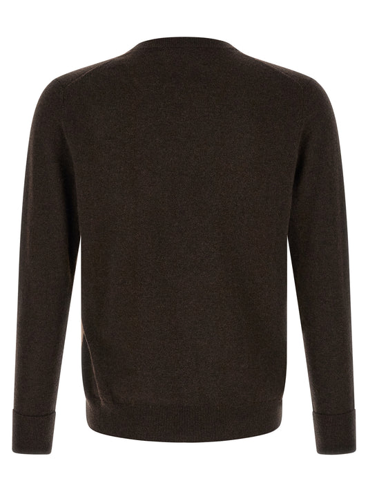 Brown Cashmere Cardigan