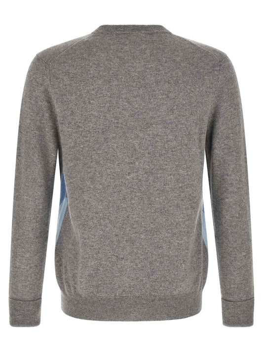 Gray Cashmere Cardigan