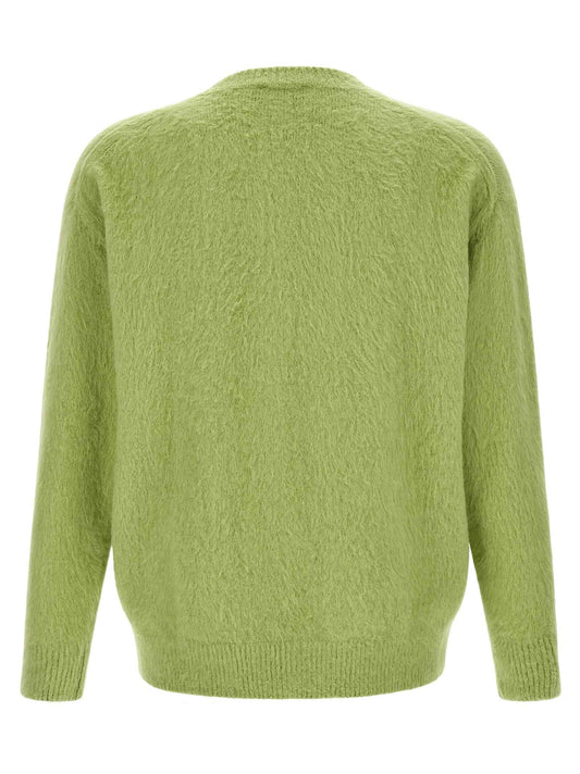 Bicolor Cotton Cardigan