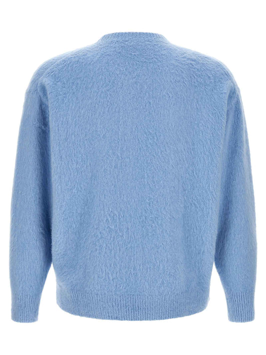 Blue Cotton Cardigan