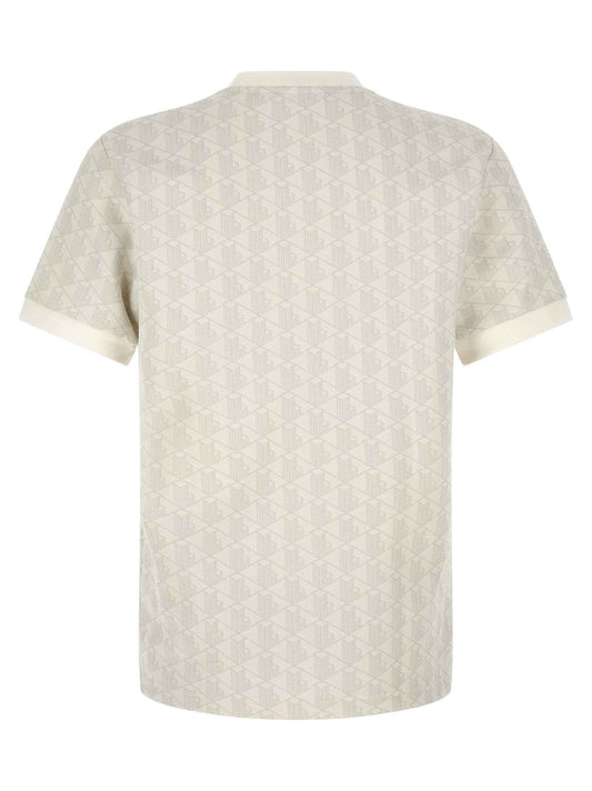 Beige Polyester T-Shirt