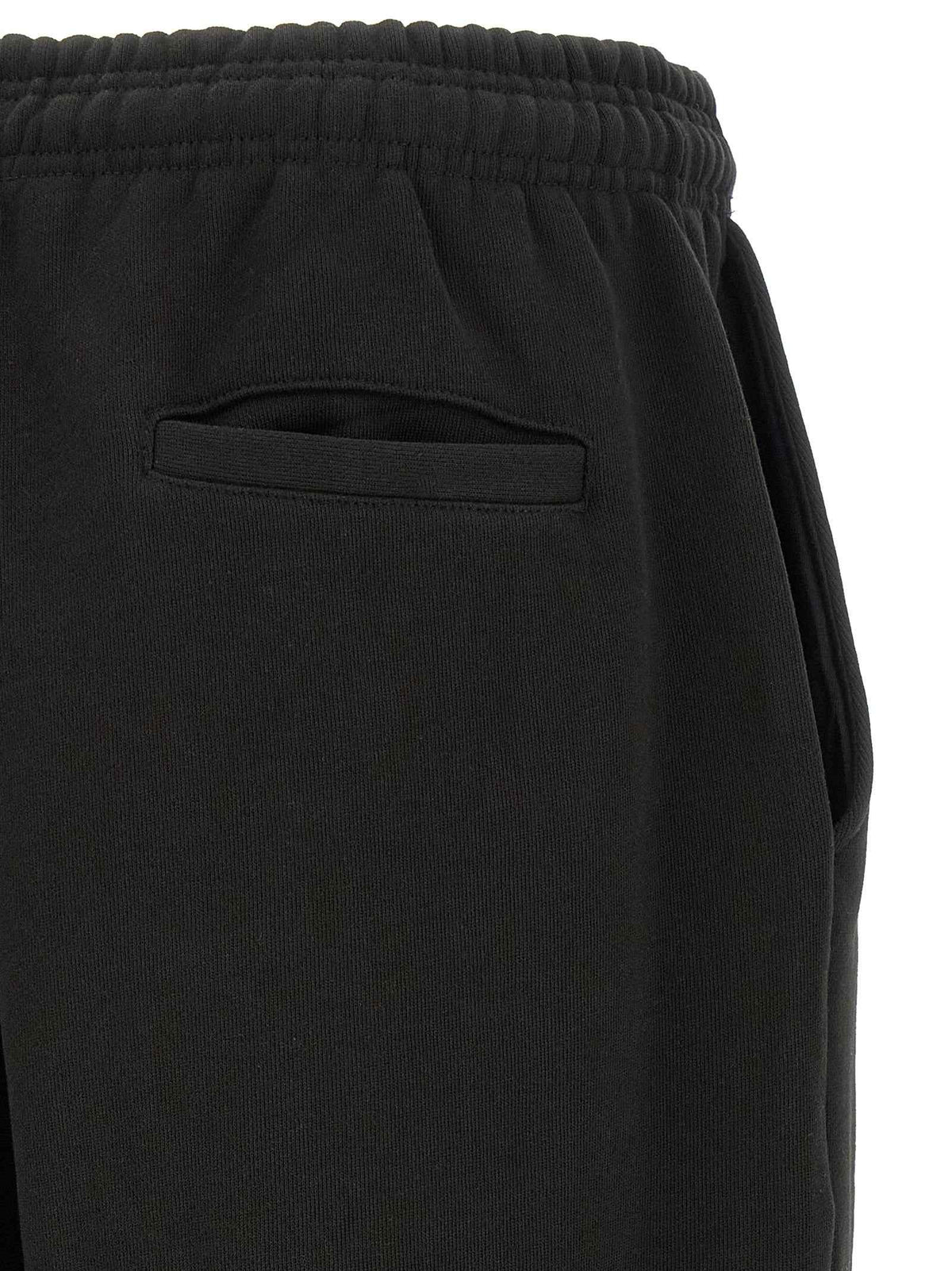 Black Cotton Joggers (Workout Pants)