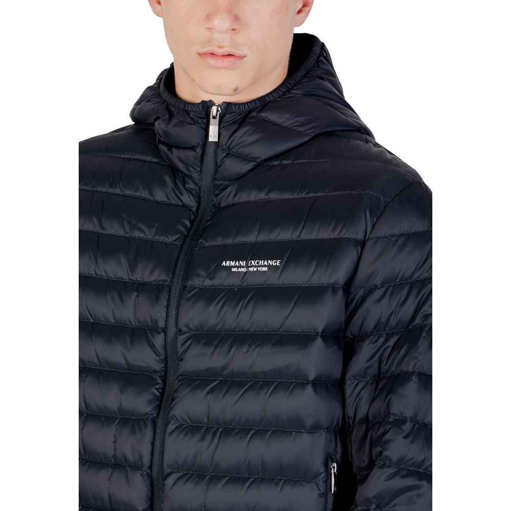 Blue Polyamide Shell Jacket