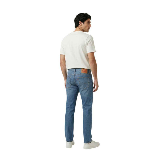 Blue Cotton Skinny Jeans