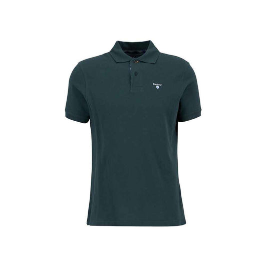 Bicolor Cotton Polo Shirt