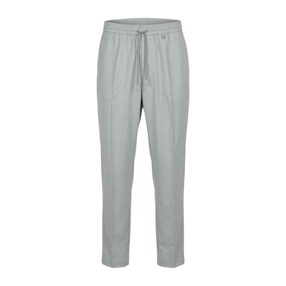 Bicolor Polyester Dress Pants
